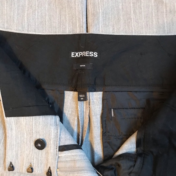 Pinstripe Express Dress Pants - Picture 3 of 4